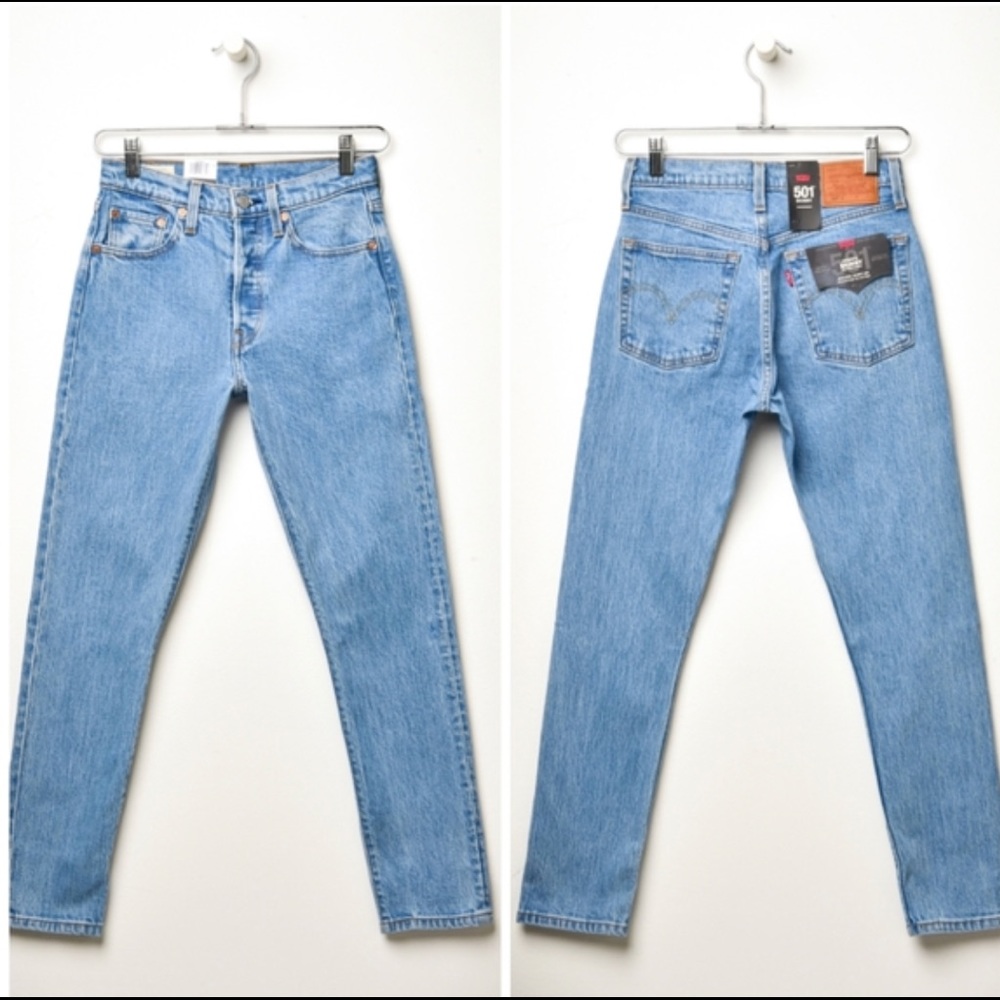 Levi's 501 Skinny Stretch Jeans Small Blessings